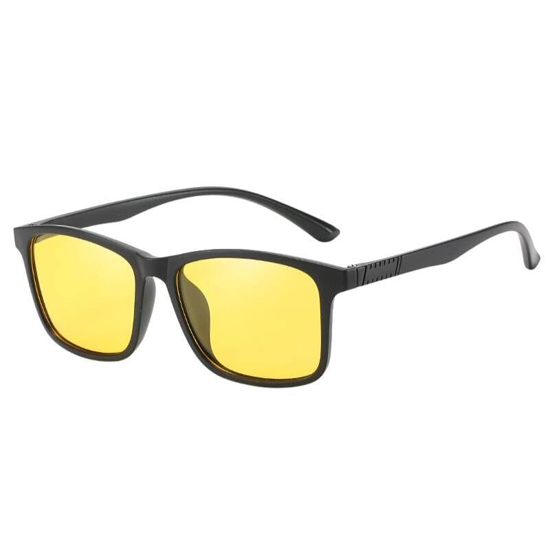 Óculos de Sol Polarizado - Solar Shield Óculos de Sol Solar Shield - Acessórios ElefanteOnline.com.br Preto e Amarelo 