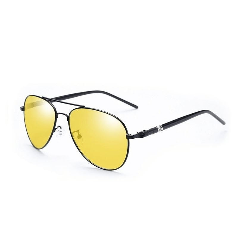 Óculos De Sol Polarizado HD UV400 - Top Gun Óculos Sol Top Gun - Acessórios 035 elefanteonline.com.br Visão Noturna 
