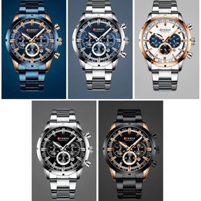 Relógio Masculino Chrono de Quartzo - Premium Edition Relógio Masculino Chrono Premium Edition - Acessórios 025 elefanteonline.com.br 