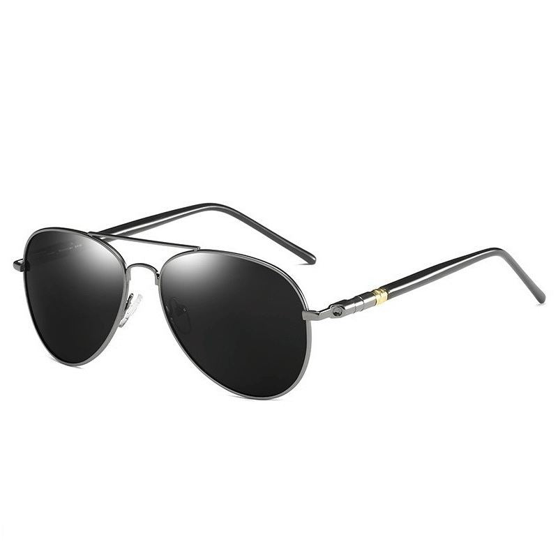 Óculos De Sol Polarizado HD UV400 - Top Gun Óculos Sol Top Gun - Acessórios 035 elefanteonline.com.br Grafite - Preto 
