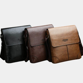 Bolsa JEEP Carteiro Masculina - Milano Bolsa JEEP Carteiro Milano - Acessórios elefanteonline.com.br 