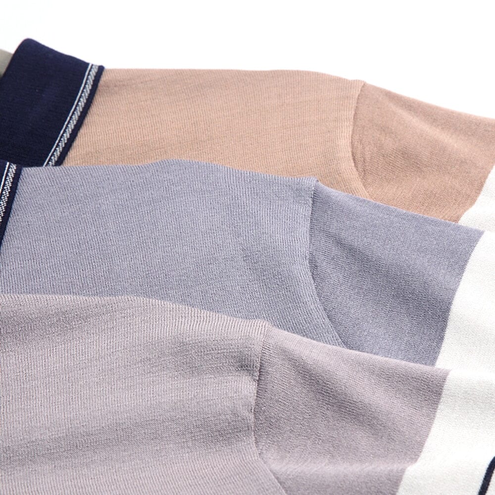 Camisa Masculina Polo Listrada Classy Camisa Masculina Polo Listrada Classy elefanteonline.com.br 