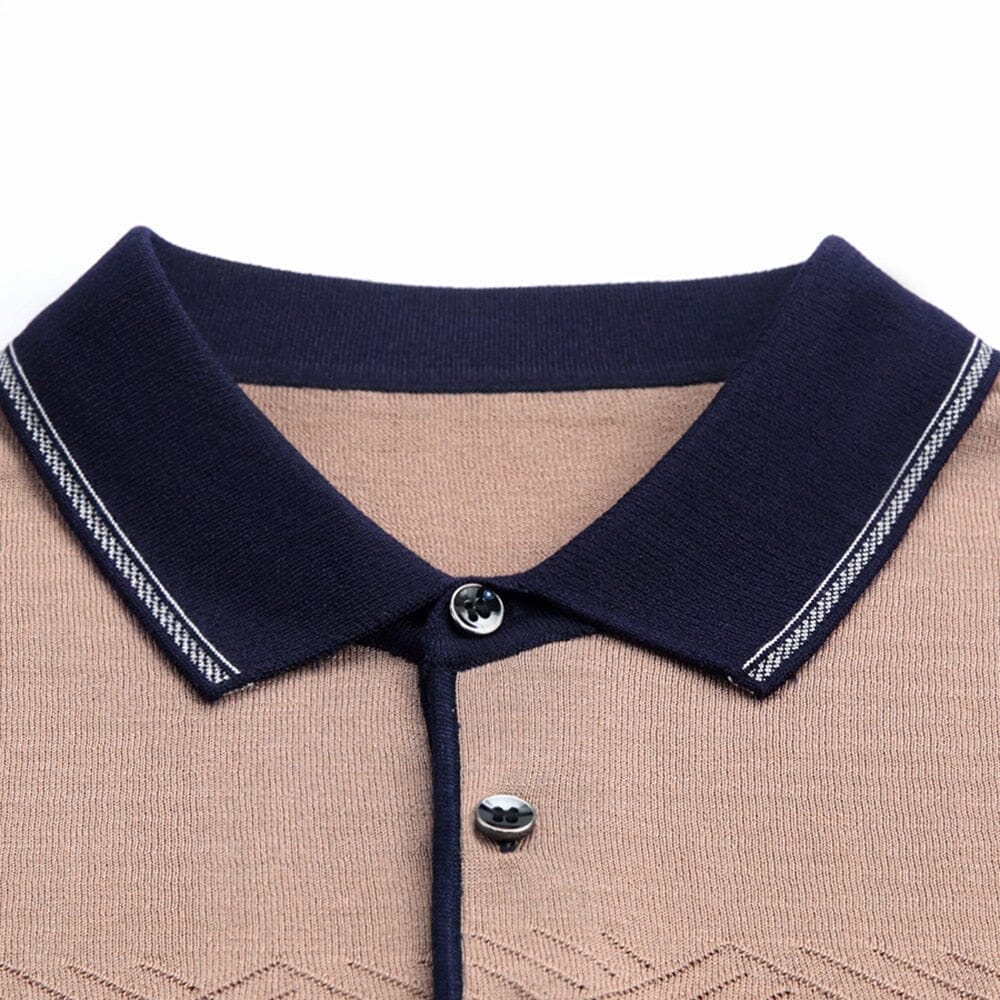 Camisa Masculina Polo Listrada Classy Camisa Masculina Polo Listrada Classy elefanteonline.com.br 