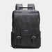 Mochila JEEP de Couro com Bolsos - Elegant elefanteonline.com.br Preta 