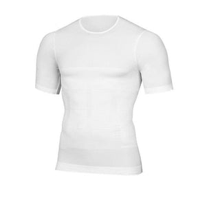 Camiseta De Compressão e Postura - Body Shaper Camisa Body Shaper - Fitness e Moda 028 elefanteonline.com.br Branco P 