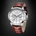 Relógio Masculino LIGE Elegant Men Linha Luxo Relógio Elegant Men - Acessórios 043 elefanteonline.com.br Marrom Prata White 