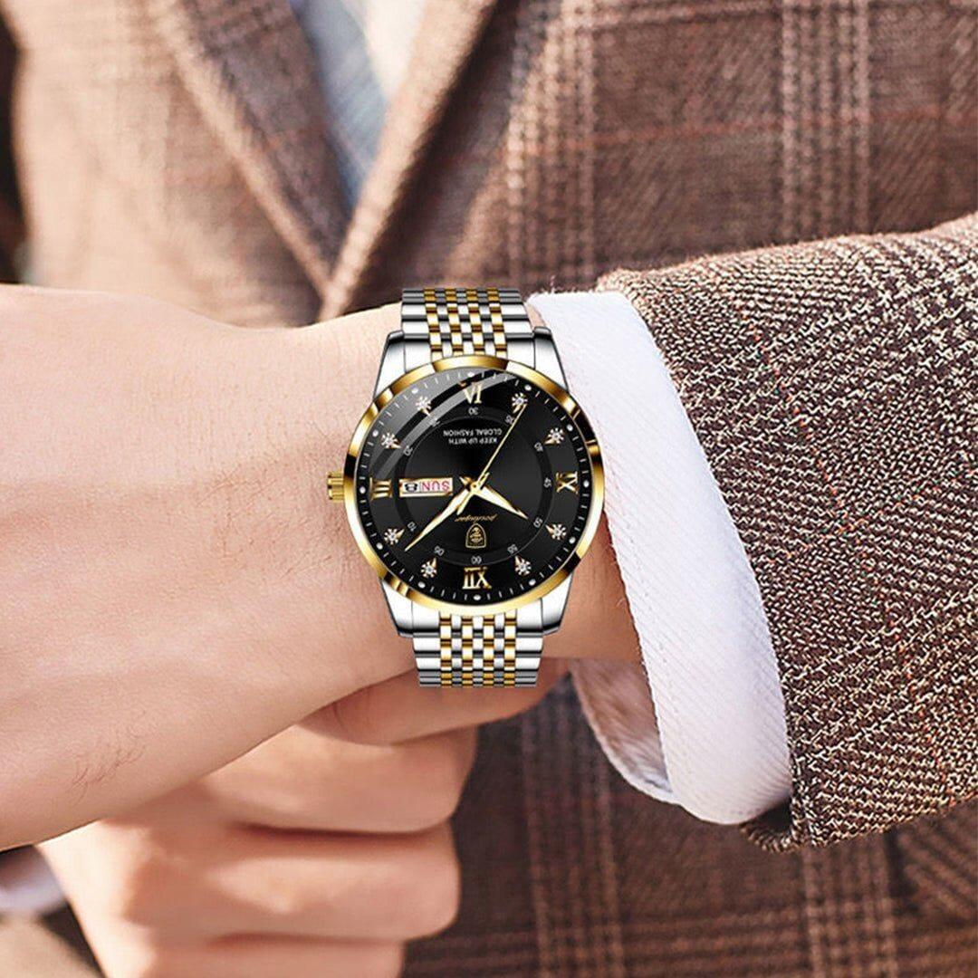 Relógio Premium Masculino - Global Fashion Relógio Global Fashion - Acessórios 0 elefanteonline.com.br 