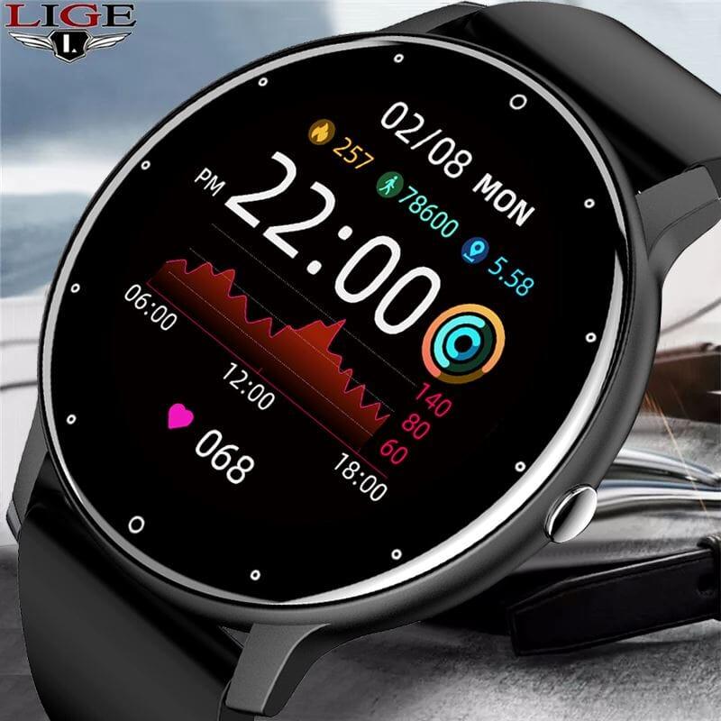SmartWatch LIGE Sport Com Pulseira Extra - Lançamento 2022 SmartWatch LIGE Sport - Acessórios 024 elefanteonline.com.br 