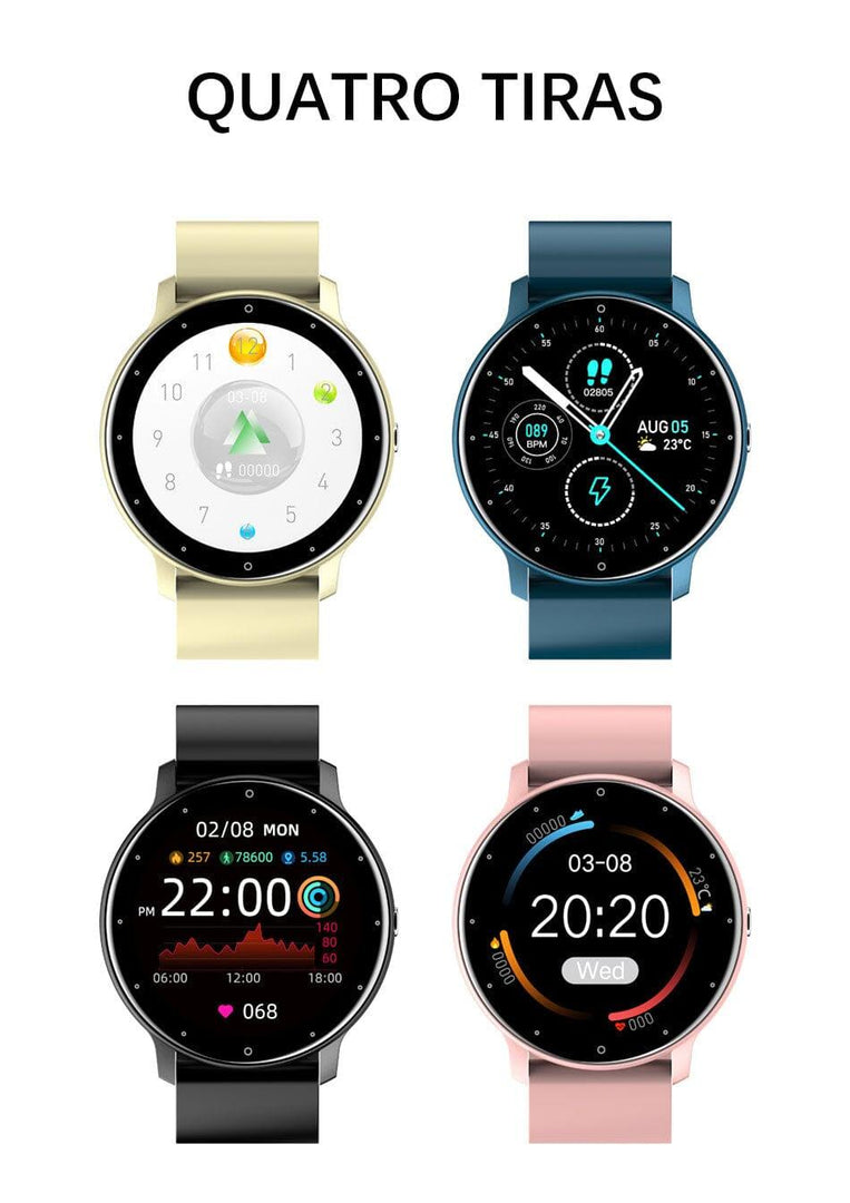 SmartWatch LIGE Sport Com Pulseira Extra - Lançamento 2022 SmartWatch LIGE Sport - Acessórios 024 elefanteonline.com.br 