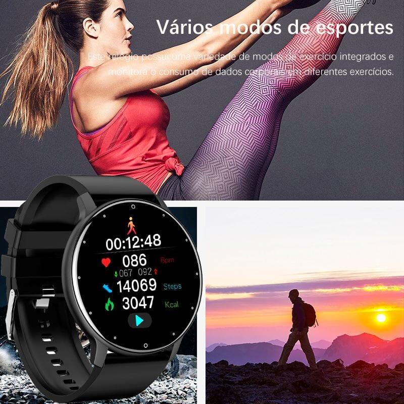SmartWatch LIGE Sport Com Pulseira Extra - Lançamento 2022 SmartWatch LIGE Sport - Acessórios 024 elefanteonline.com.br 